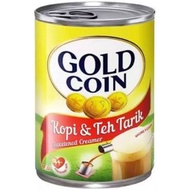 GOLD COIN SUSU PEKAT | GOLD COIN SWEETENED CREAMER | 金币牌炼奶 /500G / SUSU PEKAT MANIS