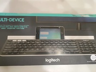 近全新 Logitech 羅技 K780 超薄跨平台藍牙鍵盤 或 Unifying接收器 黑