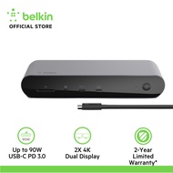 Belkin INC006vfSGY CONNECT Pro Thunderbolt 4 Dock with Thunderbolt 4 cable (for M1, Intel, MacBook Pro)