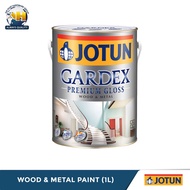 1L Jotun Gardex Premium Gloss Wood &amp; Metal (Gloss) | Cat Kayu &amp; Besi (Kilat) | Cat Minyak