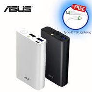 ASUS 行動電源ZenPower 10050C (QC3.0)(黑.銀兩色可選)加贈保護袋