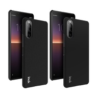 Imak SONY Xperia 10 II 簡約牛仔殼(金屬黑)