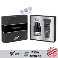 GIFT SET 💯 Original Perfume Mont Blanc Explorer EDP 60ML Gift Set For Men - Minyak Wangi Lelaki