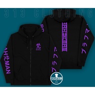 Jaket Zipper Dewasa Tokyo Revengers Gang Brahman Anime Tokyo Manji Team Walhalla