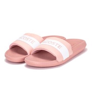 Lacoste 女 Croco 拖鞋