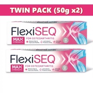 [TWIN PACK] Flexiseq Max Strength Osteoarthritis Gel 50g x2 (exp 09/2025)