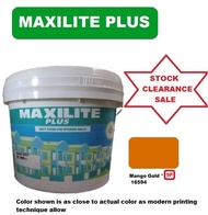 DULUX Maxilite Plus 7 Liter MANGO GOLD (SP) 16594 Matt Finish For Interior Wall Paint Cat Air Dinding Dalam
