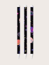 1sheet Planet Pattern Apple Pencil 2nd Sticker