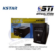 UA80 KSTAR Micro 800 800VA/480W Line-Interactive Simulated Sinewave Tower UPS