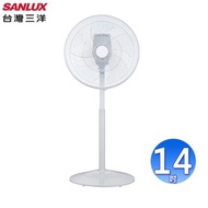 SANLUX 台灣三洋 14吋免彎腰DC遙控立扇 EF-P14DH