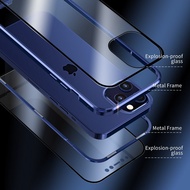 เคสโทรศัพท์มือถือ แบบประกบสองด้าน แม่เหล็ก สำหรับ Iphone 12 Promax 12 Pro Max
