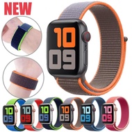 วงสำหรับ Apple Watch วง 5 Series 5 4 2/1 วง 38 มิลลิเมตร 42 มิลลิเมตรเปลี่ยนกีฬาห่วงสำหรับ Apple Watch 4 3 2 1 40 มิลลิเมตร 44 มิลลิเมตรไนล่อนวงนุ่ม