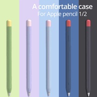 Home TopONEเคสนิรภัยป้องกันสำหรับ Apple Pencil 1 2,เคสป้องกันการสูญหายป้องกันการกระแทกซอง Slilicone สำหรับ Ipad แท็บเล็ต Touch Pencil 2 1ชุด