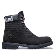 Timberland - 男裝黑色磨砂革6吋靴