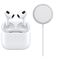 【快速出貨】【現貨熱賣中】Apple原廠 AirPods 3 無線耳機(MagSafe充電盒MME73TA/A)-白+Apple 原廠 MagSafe 充電器 (MHXH3TA/A) 白