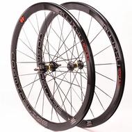 700C 40mm fixed gear wheelset track bicycle carbon HUB wheelset alloy rim Anti-cursor