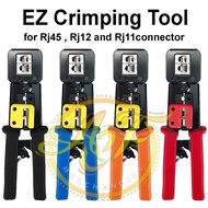 ♝✱Heavy Duty UTP Crimping Tool for RJ45 RJ12 RJ11 Connector Easy crimping Tool EZ Crimping Tool