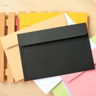 Chua Set of 10 Retro Kraft Paper Envelope A6 Papers Postcard Invitation Letter Cash Organizer Bag Vintage Colored Envelope