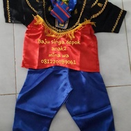 Baju singa depok anak anak