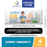 Erceflora Probibears 4 Tablets Food Supplement Probiotic EXP DATE September 16, 2022