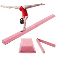 94.5x5.9inch Adult Children Professional Gymnastics Balance Beam Mat Pink Skill Performance Training