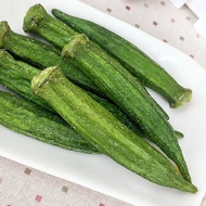 【青市集】秋葵脆片 100G(秋葵、脆片、蔬果脆片、餅乾)