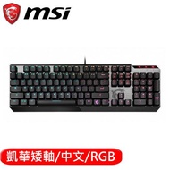  MSI 微星 VIGOR GK50 LOW PROFILE 矮軸 機械式電競鍵盤 中文