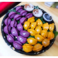 [Kueh Ho Jiak Delivery] - Sweet Potatoes Gyoza Platter (Steamed Soon Kueh) 10pcs