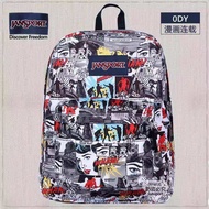 Jansport Jasper แท้คู่เป้สะพายคอมพิวเตอร์กระเป๋านักเรียนชายหญิงแฟชั่นกระเป๋าเดินทางนำสมัย