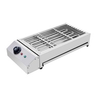 【Thicken】Korean Electric BBQ Grill Plate Electric Grill BBQ Machine Japanese Korean BBQ Electric Oven Meat Roasting Pan Home Smokeless Barbecue Oven
