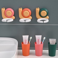 Punch-free creative snail children's toothbrush cup cartoon anti-shattering toothbrush cup set bathroom mouthwash cup