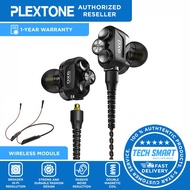 PLEXTONE DX6 3 Hybrid Drivers Detachable Headphones Noise Reduction In-Ear Earphones