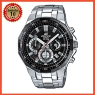 Casio Edifice นาฬิกาข้อมือผู้ชาย สีดำ สายสแตนเลส รุ่น EFR-554BK-1AV (ของแท้100%)