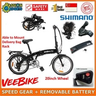 SGReadyStock! Veebike F7 Ebike LTA Approved pab jimove MC Electric Bicycle ji-move e-bike zebra Eco Drive Nakxus NF1