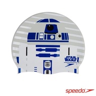 【SPEEDO】成人矽膠泳帽(R2D2)