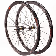 700C 40Mm Fixed Gear Wheelset Track Bicycle Carbon HUB Wheelset Alloy Rim Anti-Cursor