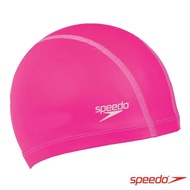 【SPEEDO】成人合成泳帽 Pace(粉紅)