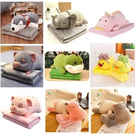 Office Pillows With Blankets And Pillows For Mothers To Work For Babies To School Pink Puppy, Cute totoro Elephants (Pillows _ Blankets)