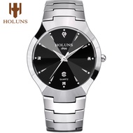 Relogio Masculino Holuns Tungsten Steel Men Watch Quartz Brand luxury Casual Diamond Male Wrist Watch Dress Waterproof