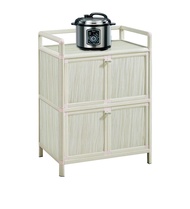 Aluminium Rack / Kitchen Cabinet / Aluminium Storage Rack / Kitchen Organizer With Wheels