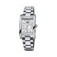 ORIS Rectangular 藝術時尚家機械女錶-銀 0156176924061-0781820