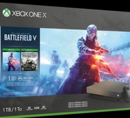 XBOX ONE X 1TB 限量版《戰地風雲5》同捆組