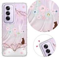 【YOURS】OPPO 全系列 彩鑽防摔手機殼-月櫻谷(Reno5Pro/Reno4Z/realmeV5/X3/X50Pro/X7Pro/Reno2Z)