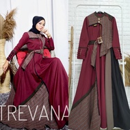 Gamis Motif pesta TREVANA (M) by Trevana TV0459