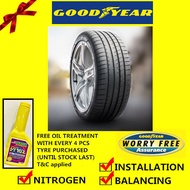Goodyear Eagle F1 Assymmetric 3 runflat tyre tayar tire(With Installation)225/50R17 225/55R17 225/45R18 225/50R18 245/45R18 275/40R18 245/40R19 275/35R19 245/35R20 275/30R20