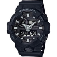 G-SHOCK GA-700系列絕對強悍雙顯腕錶-黑(GA-700-1B)