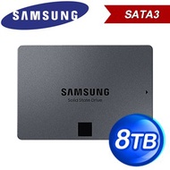 Samsung 三星 870 QVO 8TB 2.5吋 SATA SSD固態硬碟(讀:560M/寫:530M/QLC)