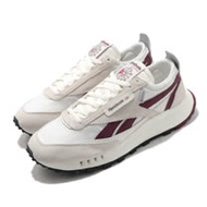 Reebok 休閒鞋 CL Legacy 運動 男女鞋 基本款 復古鞋型 簡約 情侶穿搭 淺卡其 紅 H04996 H04996
