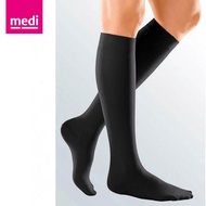 美締 medi 專業醫療彈性襪 優雅型小腿襪短版 ccl.2 -黑色 不露趾 (單件)【杏一】
