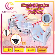 CTF Multifunctional Electric Hospital Bed With Medical Mattress + Dining Tray *New Model* ( Katil Hospital Electrik )